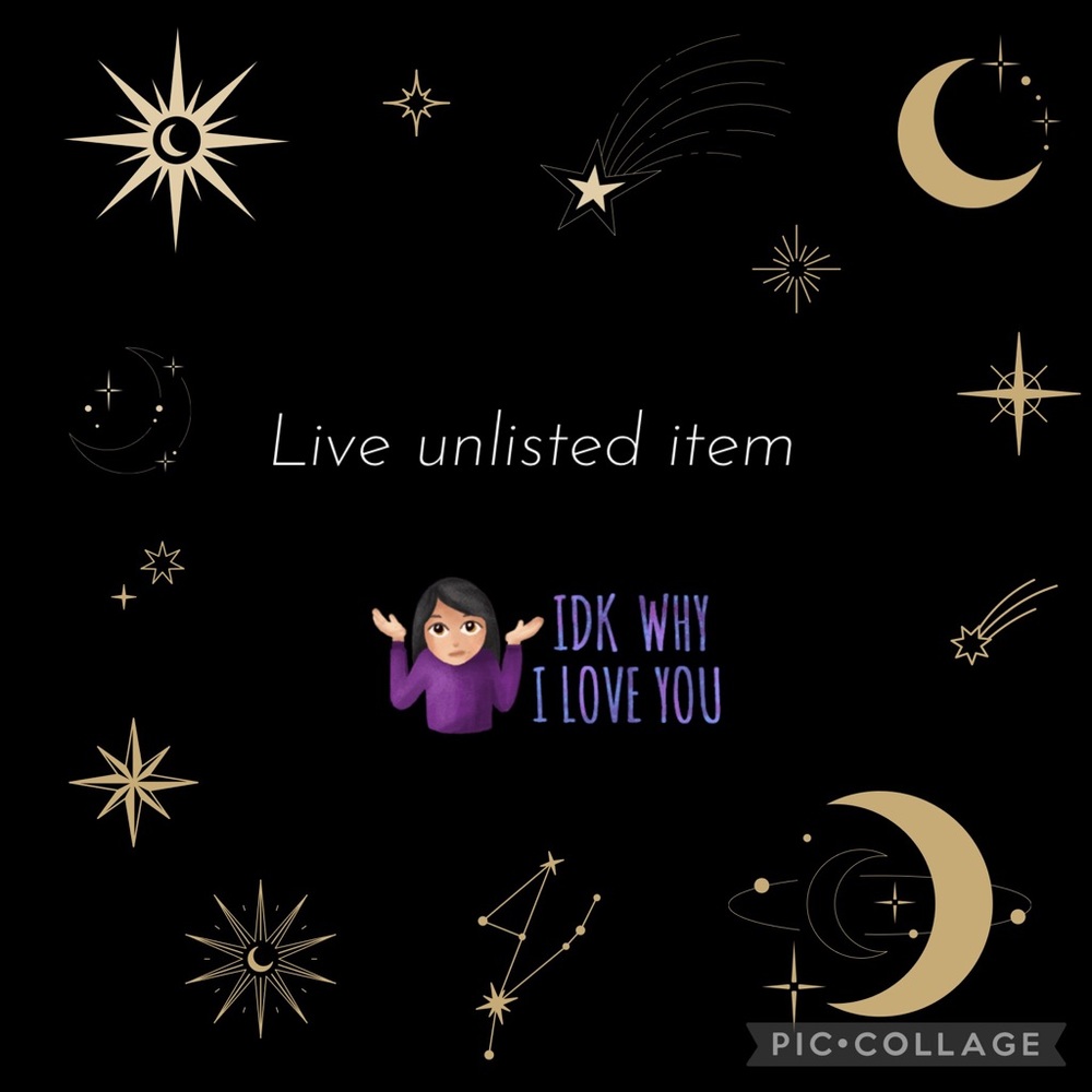 Live unlisted item🗣️